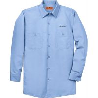 20-SP14, Long 1XL, Light Blue, Left Chest, Performive - 3in.
